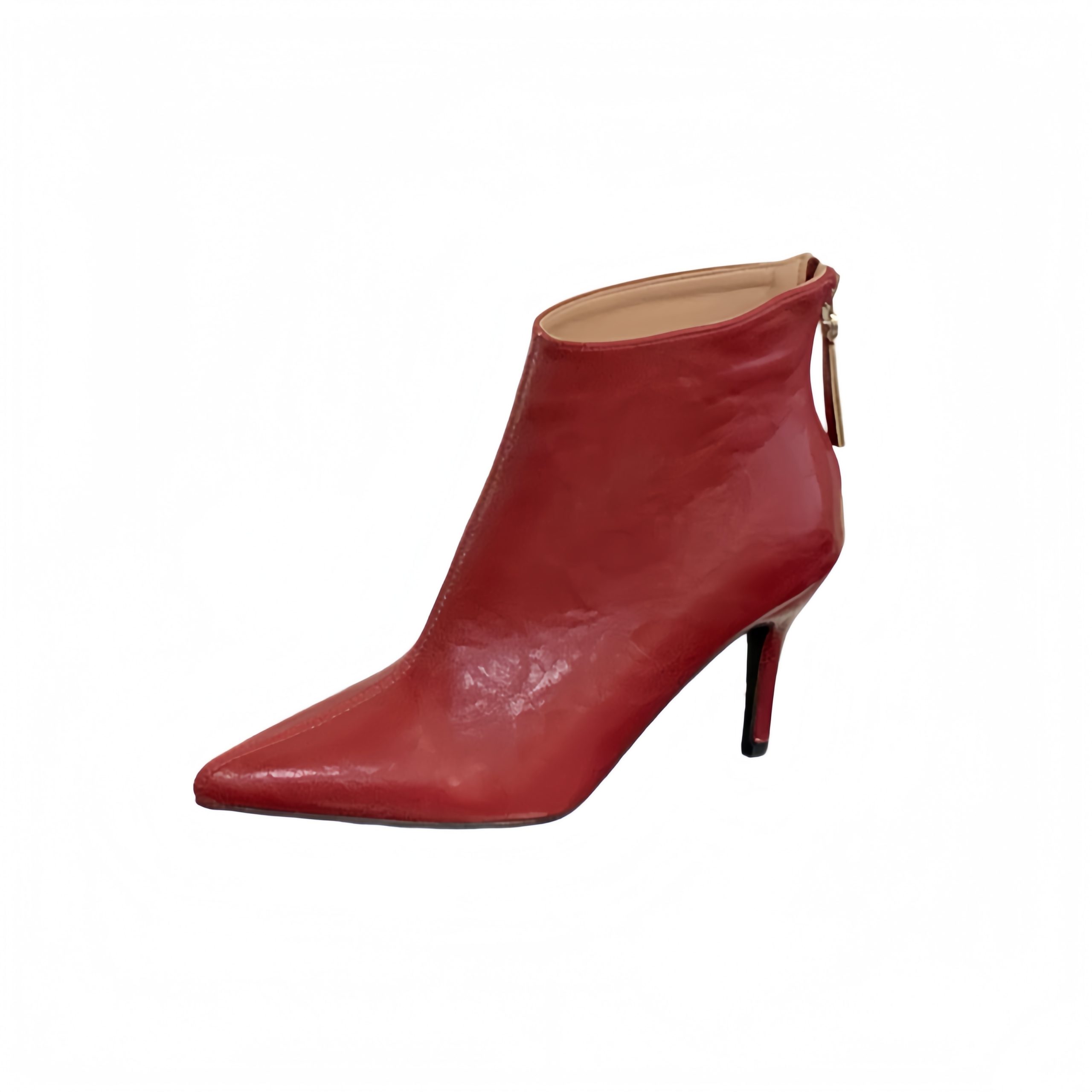 2026 Korean Style Pointed Toe Ankle Boots for Women Slim Fit High Heel Thin Heel Fashion Boots - Image 5